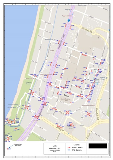 Frankston City Centre CCTV Locations - FMAC