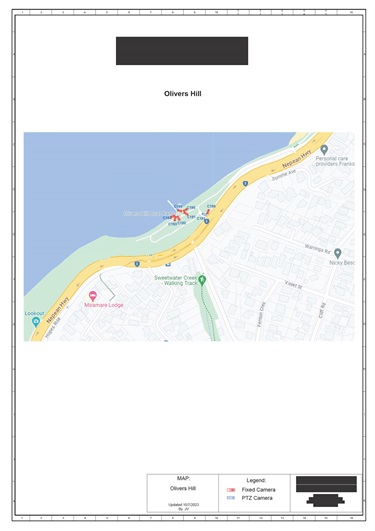 Olivers Hill CCTV Locations