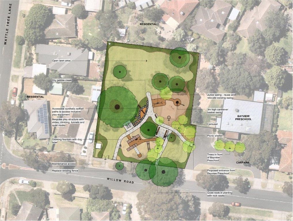 Willow Park Draft Concept Plan