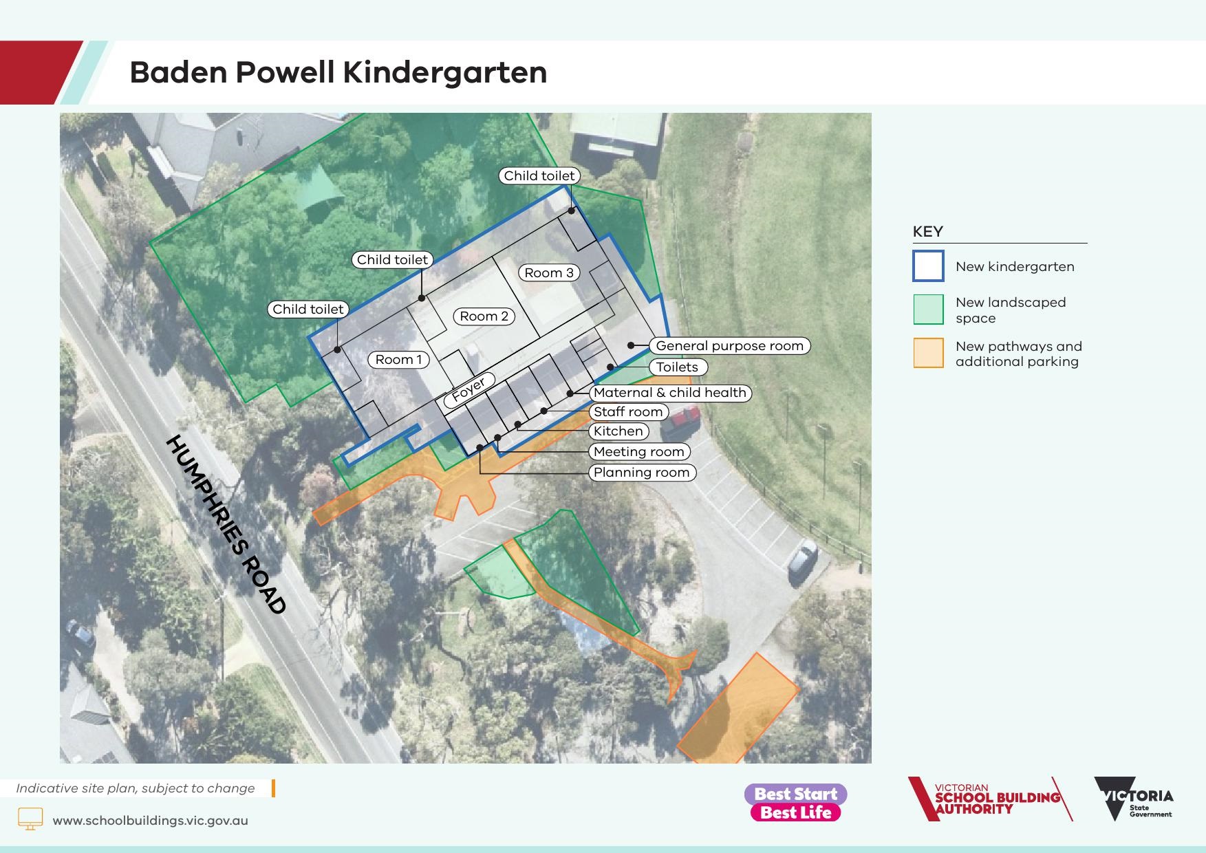 Baden Powell Kindergarten Site Plan