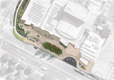 Frankston Arts Centre Forecourt Redevelopment - Plan