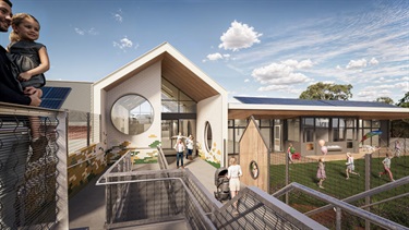 Langwarrin KCC Upgrade Concept Art 1