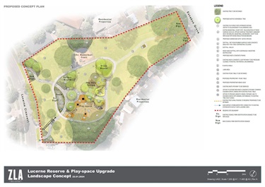 Lucerne Reserve upgrade plan