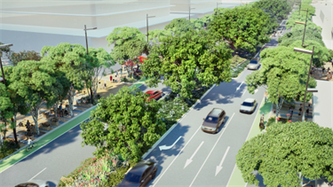 Nepean Boulevard Precinct Revitalisation view 1