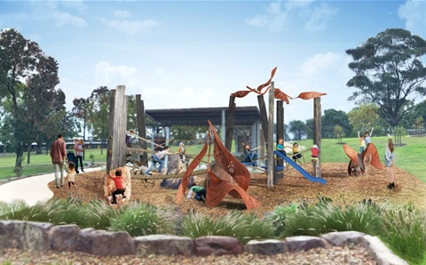 Ballam Park new play options