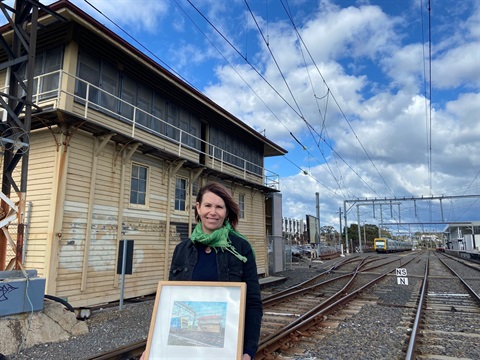 Alison Tedesco Signal Box artwork