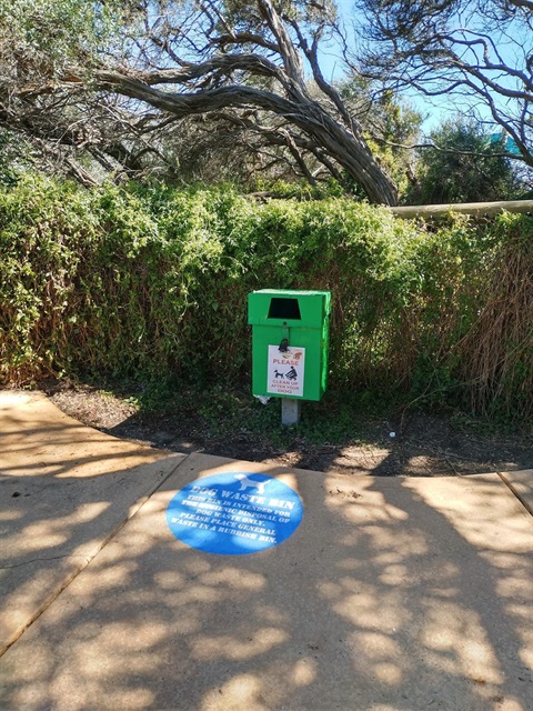 dog poo bin