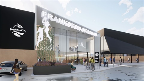 Frankston Basketball Gymnastics Stadium concept design