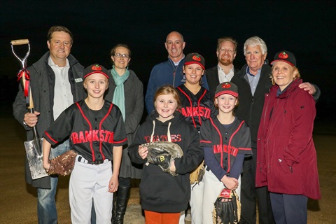 Robinsons Reserve Lighting Turning of the Sod