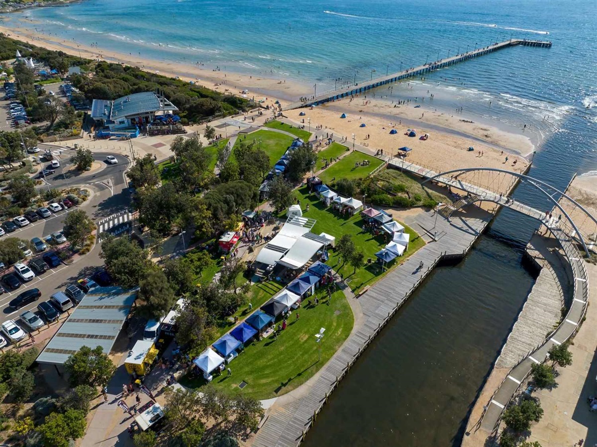 Popular sunset twilight markets return to Frankston waterfront